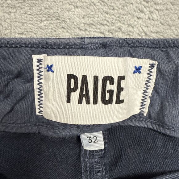 PAIGE Women’s 32 Hoxton Ultra Skinny Jeans Blue Mid Rise Ankle Zip Stretch Denim - Picture 5 of 9